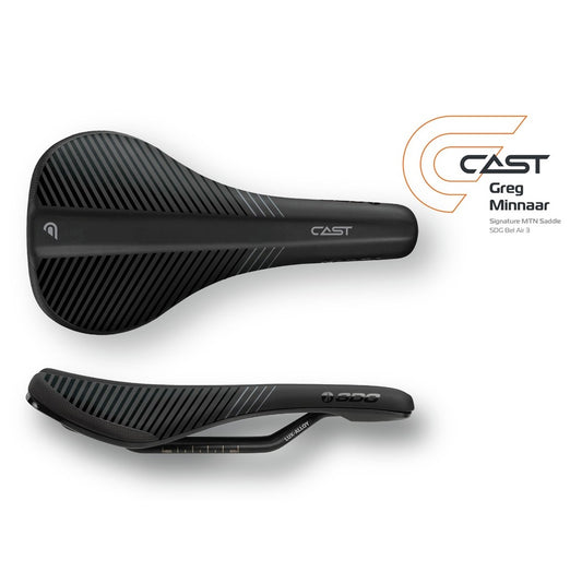 Siodełko CAST WIN MILL Greg Minnaar Signature Rails Lux Alloy