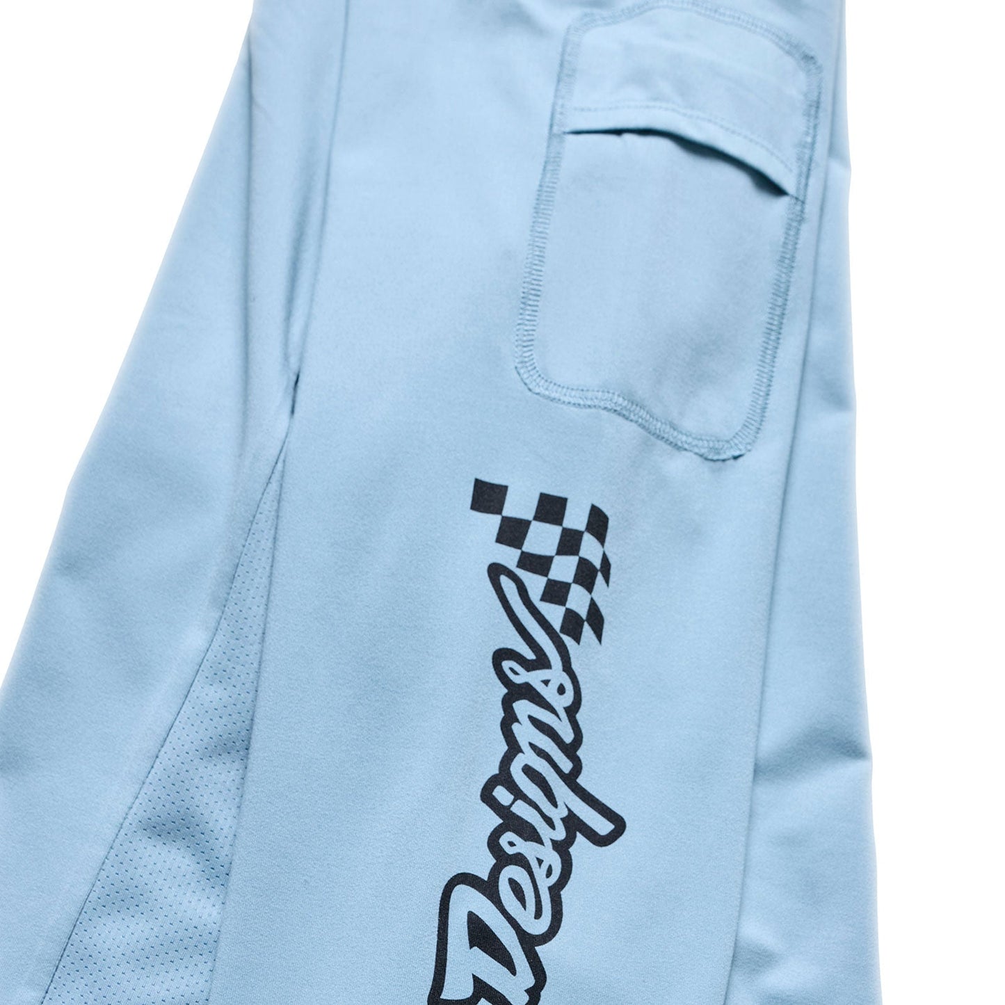 TROY LEE DESIGNS RUCKUS RIDE WAVES Jersey z długim rękawem niebieski