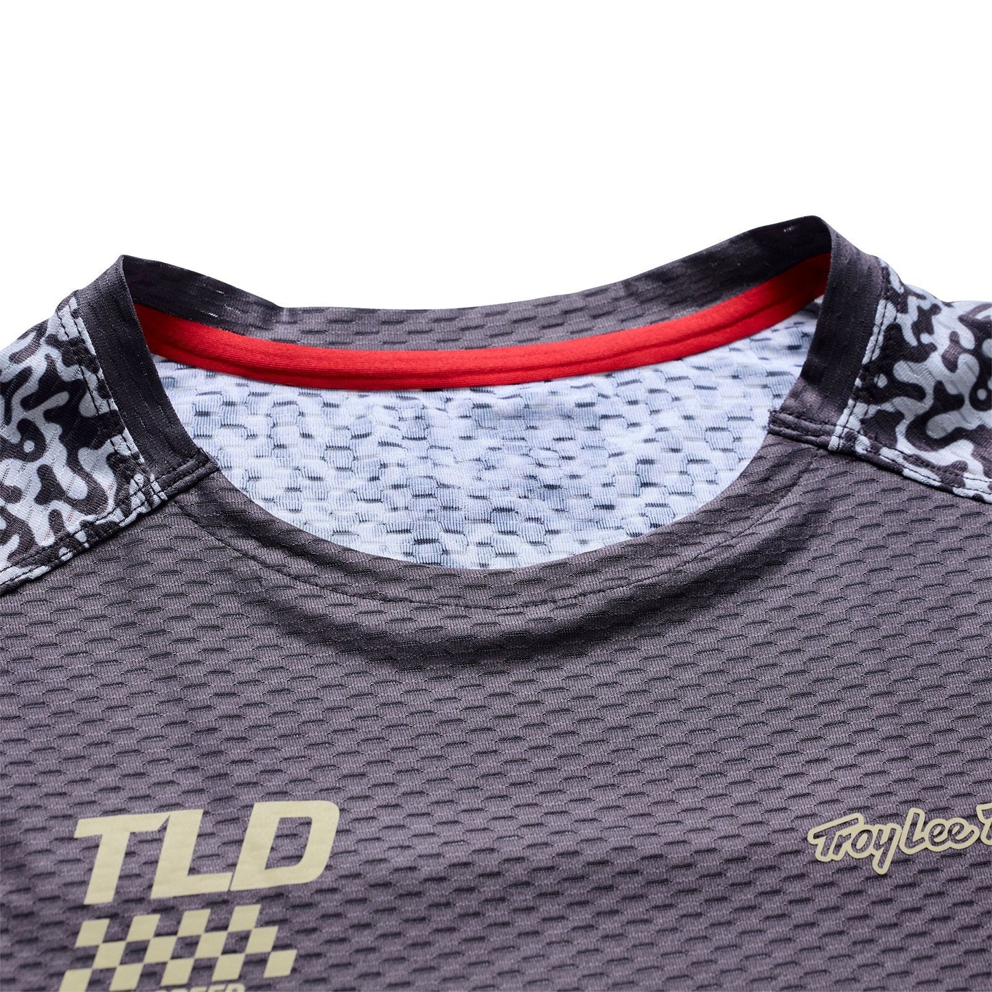 TROY LEE DESIGNS SKYLINE PRO AIR RIDGELINE Jersey Carbon z krótkim rękawem