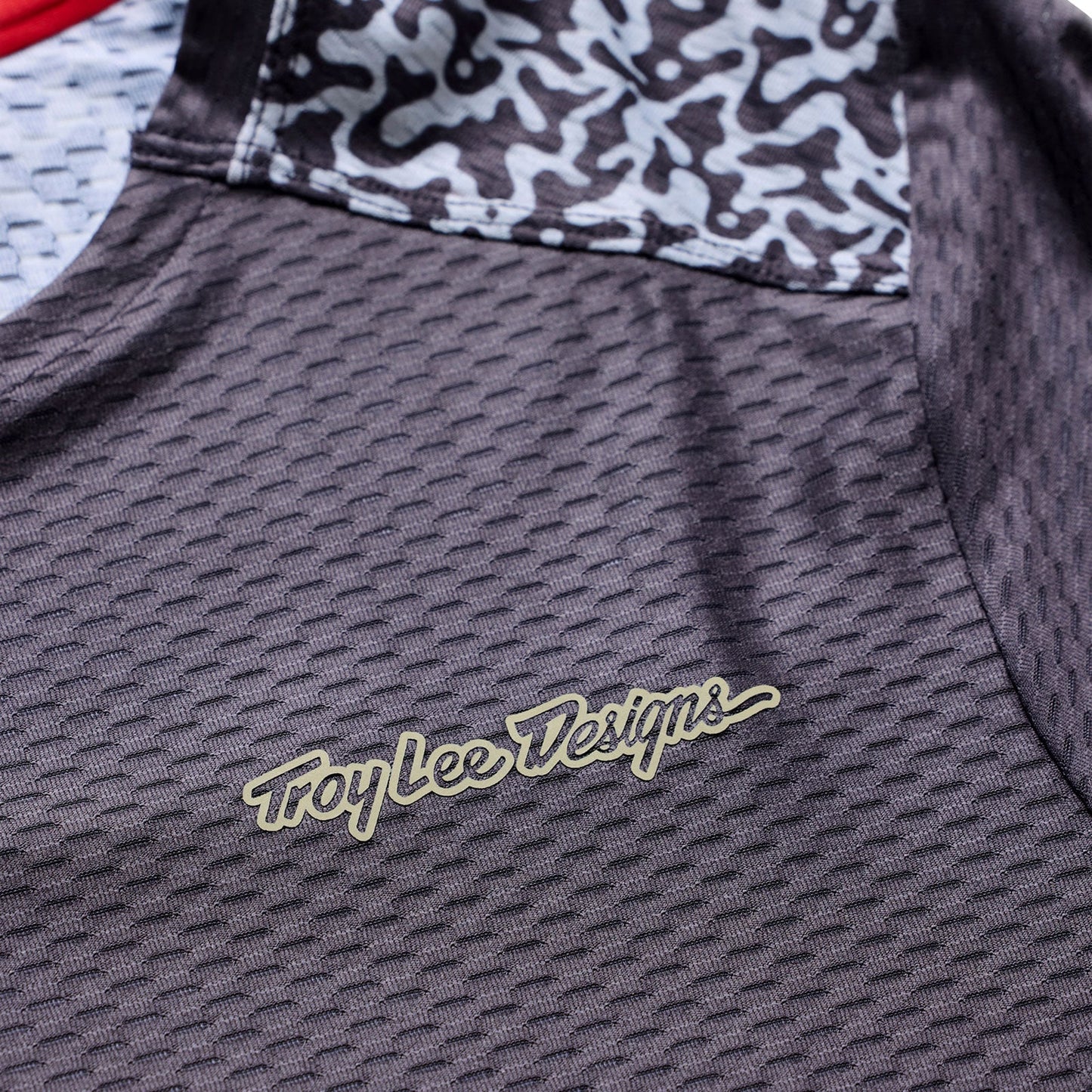 TROY LEE DESIGNS SKYLINE PRO AIR RIDGELINE Jersey Carbon z krótkim rękawem