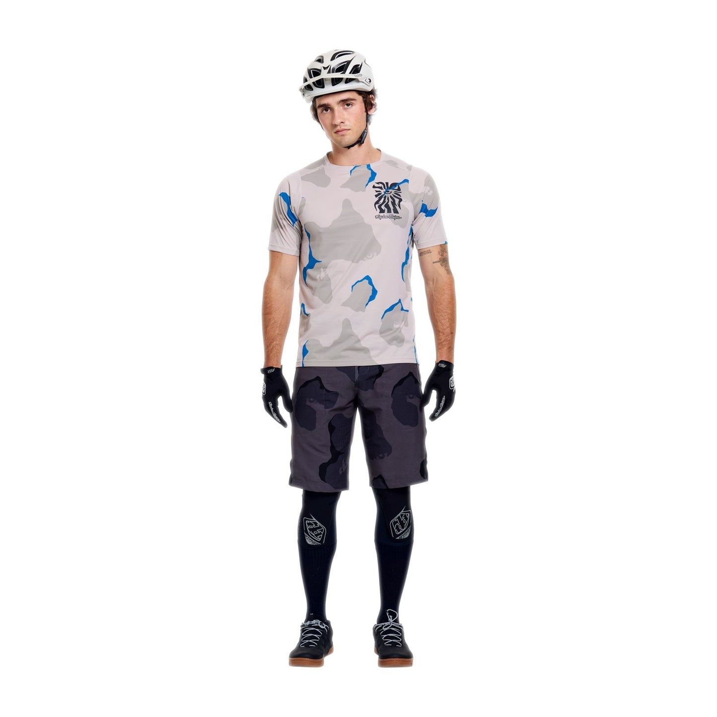 TROY LEE DESIGNS SKYLINE PRO FLOW CAMO Koszulka z krótkim rękawem Pumice