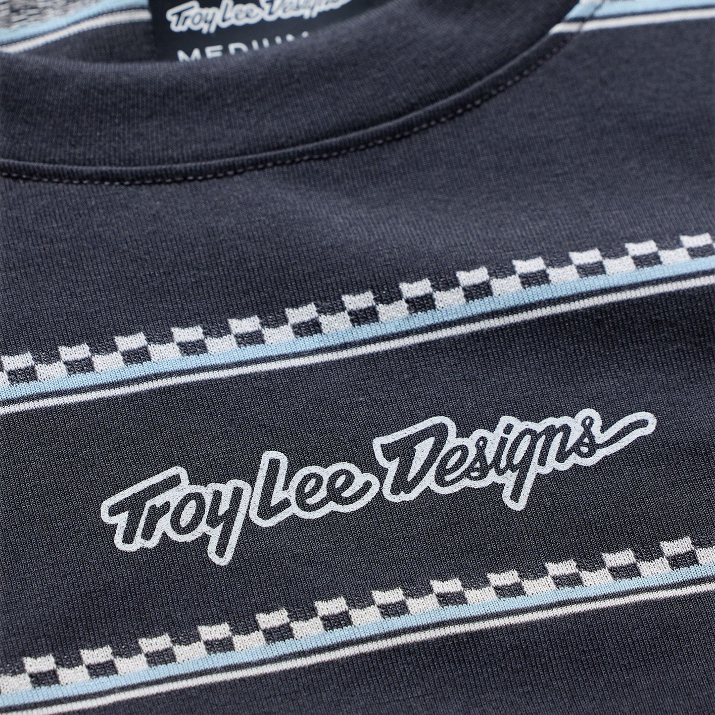 TROY LEE DESIGNS SKYLINE FAKIE RIDE Jersey Carbon z krótkim rękawem