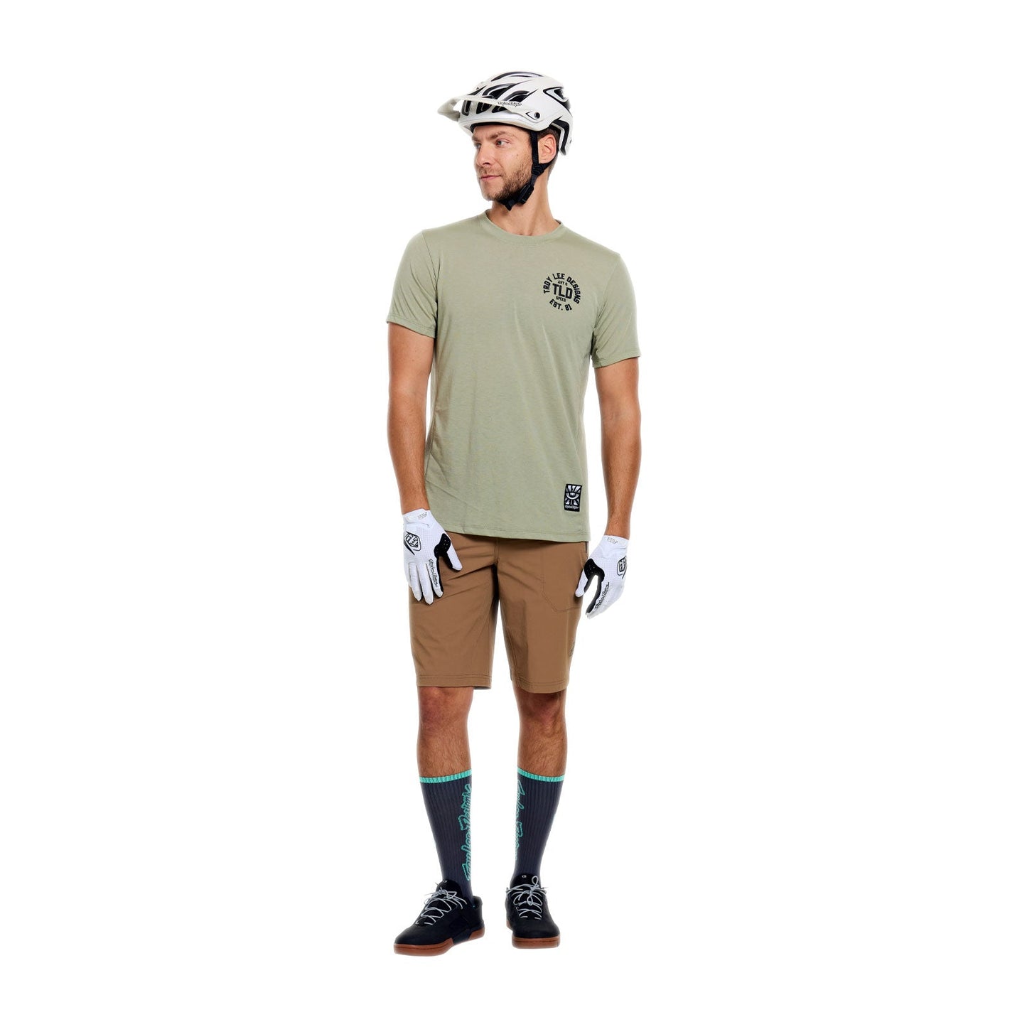 Spodenki TROY LEE DESIGNS SKYLINE TRAIL z wkładką Mono Beige