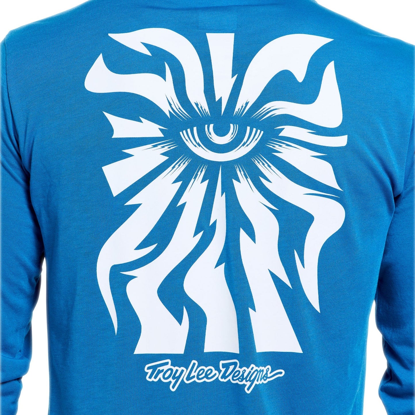 TROY LEE DESIGNS SKYLINE RIDE ONE EYE AERO Jersey z długim rękawem niebieski