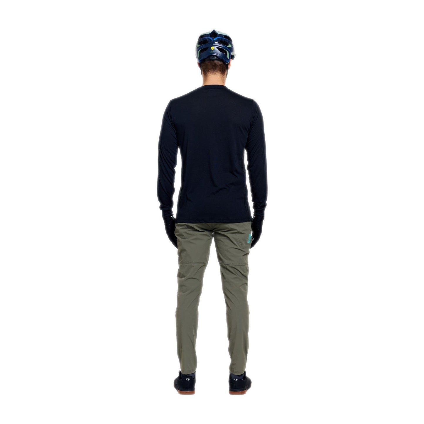 TROY LEE DESIGNS SKYLINE RIDE SIGNATURE Jersey Long Sleeve Black/Turquoise