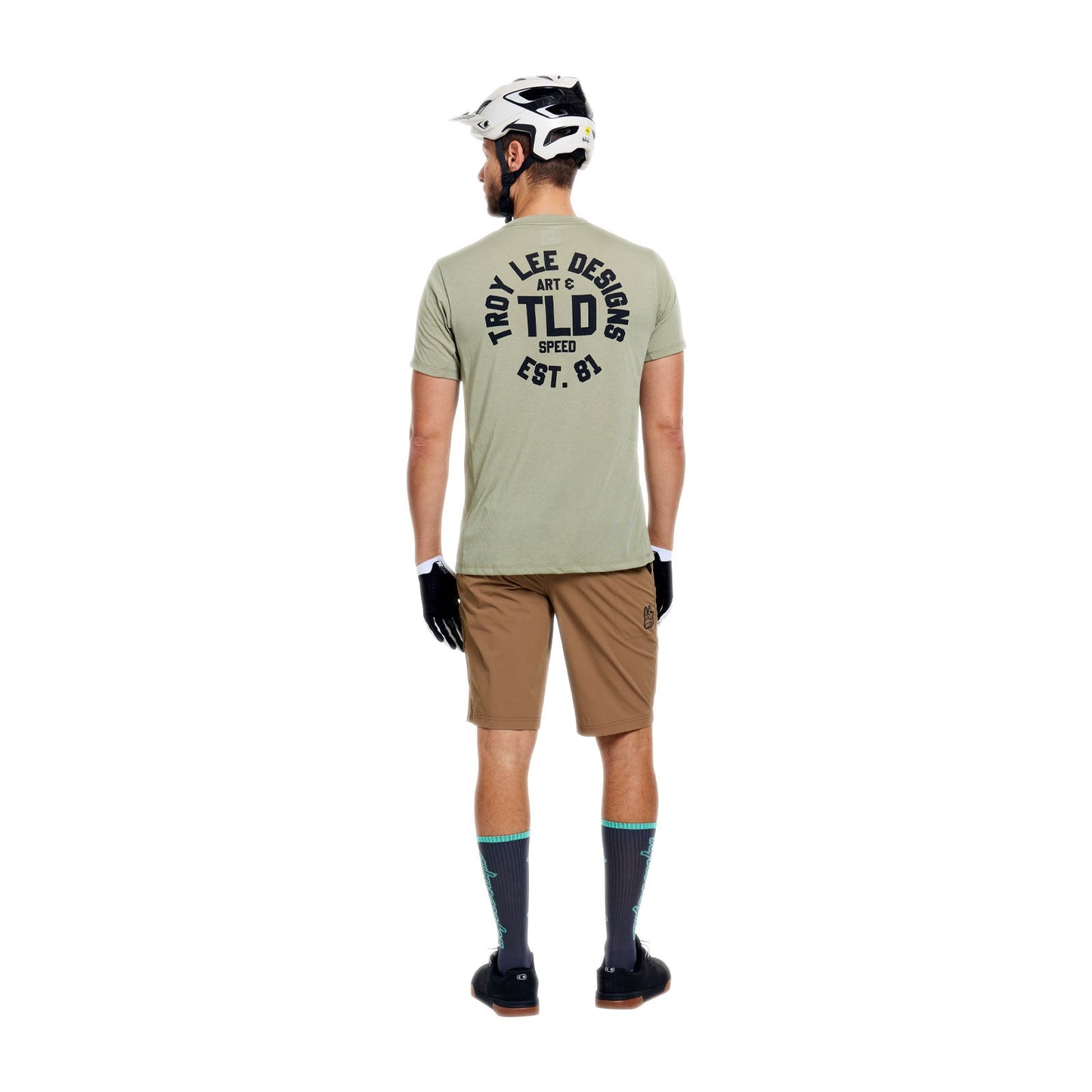 Koszulka z krótkim rękawem TROY LEE DESIGNS SKYLINE RIDE STAMPS Sage