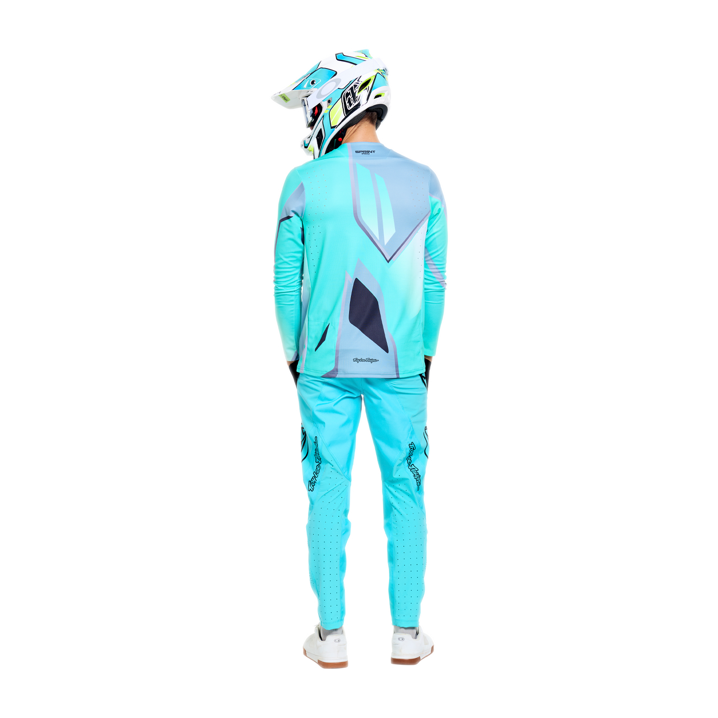 TROY LEE DESIGNS SPRINT PRO LOWRIDER Jersey z długim rękawem niebieski