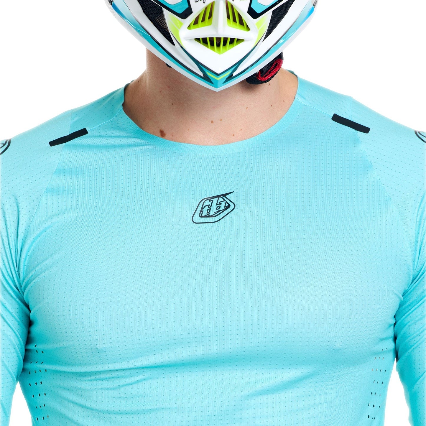 TROY LEE DESIGNS SPRINT ULTRA MONO Koszulka z długim rękawem turkusowa