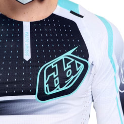 TROY LEE DESIGNS SPRINT ULTRA PROTON Long Sleeve Jersey White/Blue