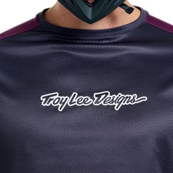 TROY LEE DESIGNS STAGE SIGNATURE Jersey z długim rękawem Carbon