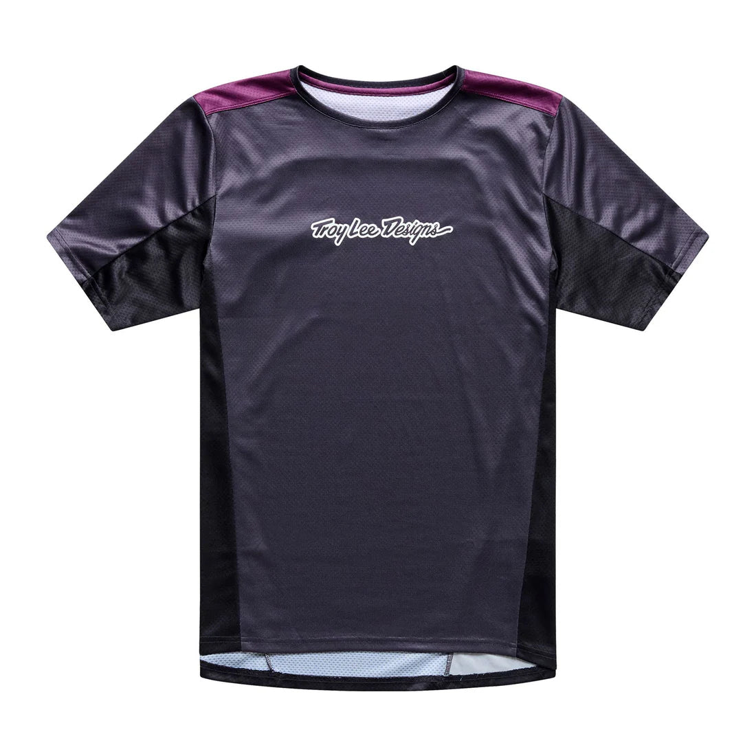 TROY LEE DESIGNS STAGE SIGNATURE Jersey Carbon z krótkim rękawem