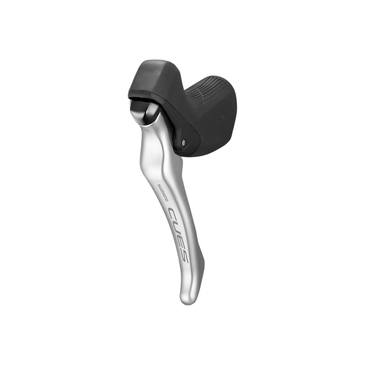 Lewa klamka hamulcowa SHIMANO CUES BL-U3030 Mono - Edycja Polish Silver