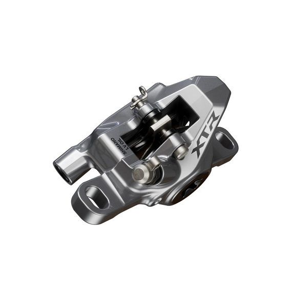 2-tłoczkowy zacisk hamulca tarczowego SHIMANO XTR BR-M9220 montowany na słupku