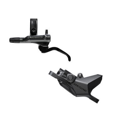 Przedni hamulec SHIMANO Deore M6200 2-tłoczkowy, klocki żywiczne (przewód 1000 mm)