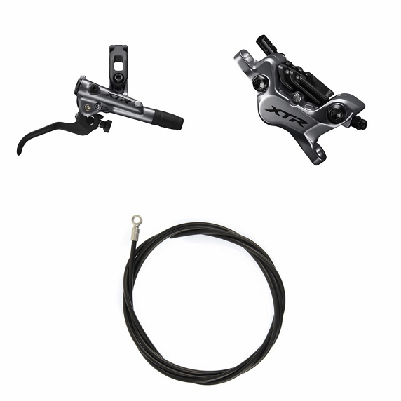 Hamulec tylny SHIMANO XTR BRM9120JKITM9120 z płetwą Bez adaptera