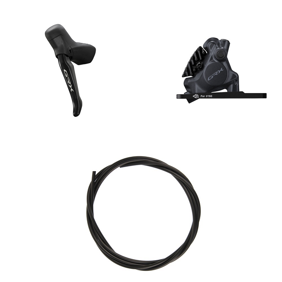 SHIMANO GRX 717 Mono Left Lever and Front Caliper