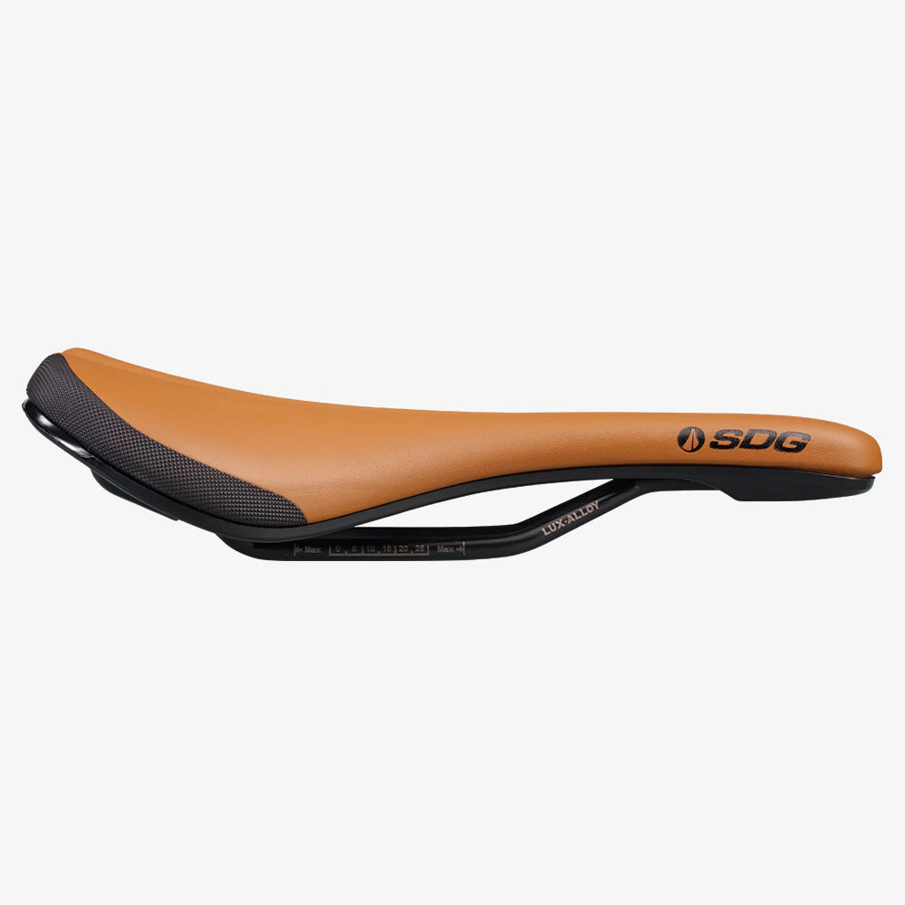 Siodełko SDG BEL-AIR V3 Rails Lux Alloy Brown/Black
