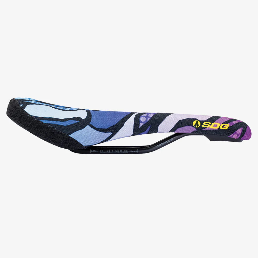 Siodełko SDG BEL-AIR V3 TERRA FIRMA Rails Lux Alloy Camo Violet