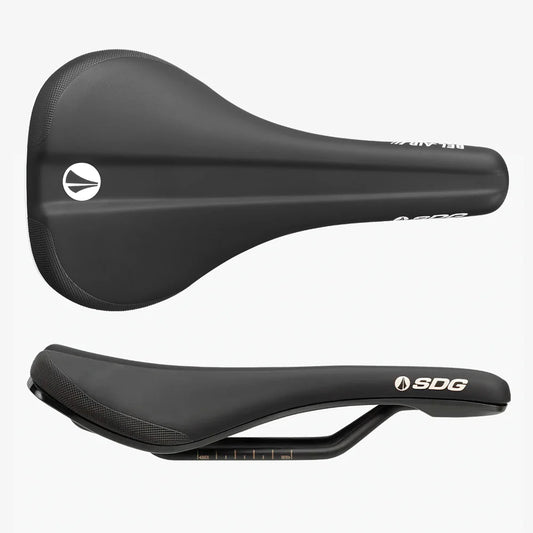 Siodełko stalowe SDG BEL-AIR V3 Air Foam Rails czarne