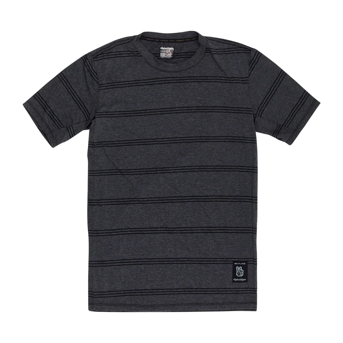 TROY LEE DESIGNS SKYLINE RIDE TEE WASH OUT Short Sleeve Jersey Grey 2025