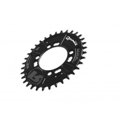 Platforma owalna mono 9/10/11/12V ROTOR QX1 NARROW WIDE 4 otwory 76 mm