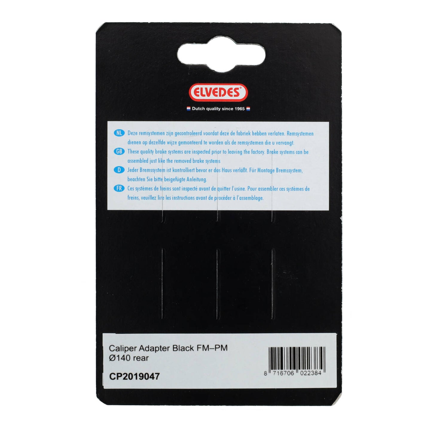 Adapter tylnego strzemienia ELVEDES FM/PM 140m