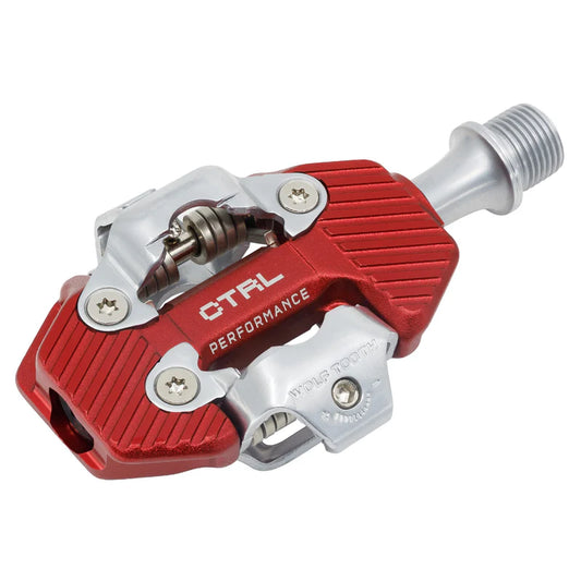 WOLF TOOTH CTRL TRAIL PERFORMANCE Clipless Pedals, Red