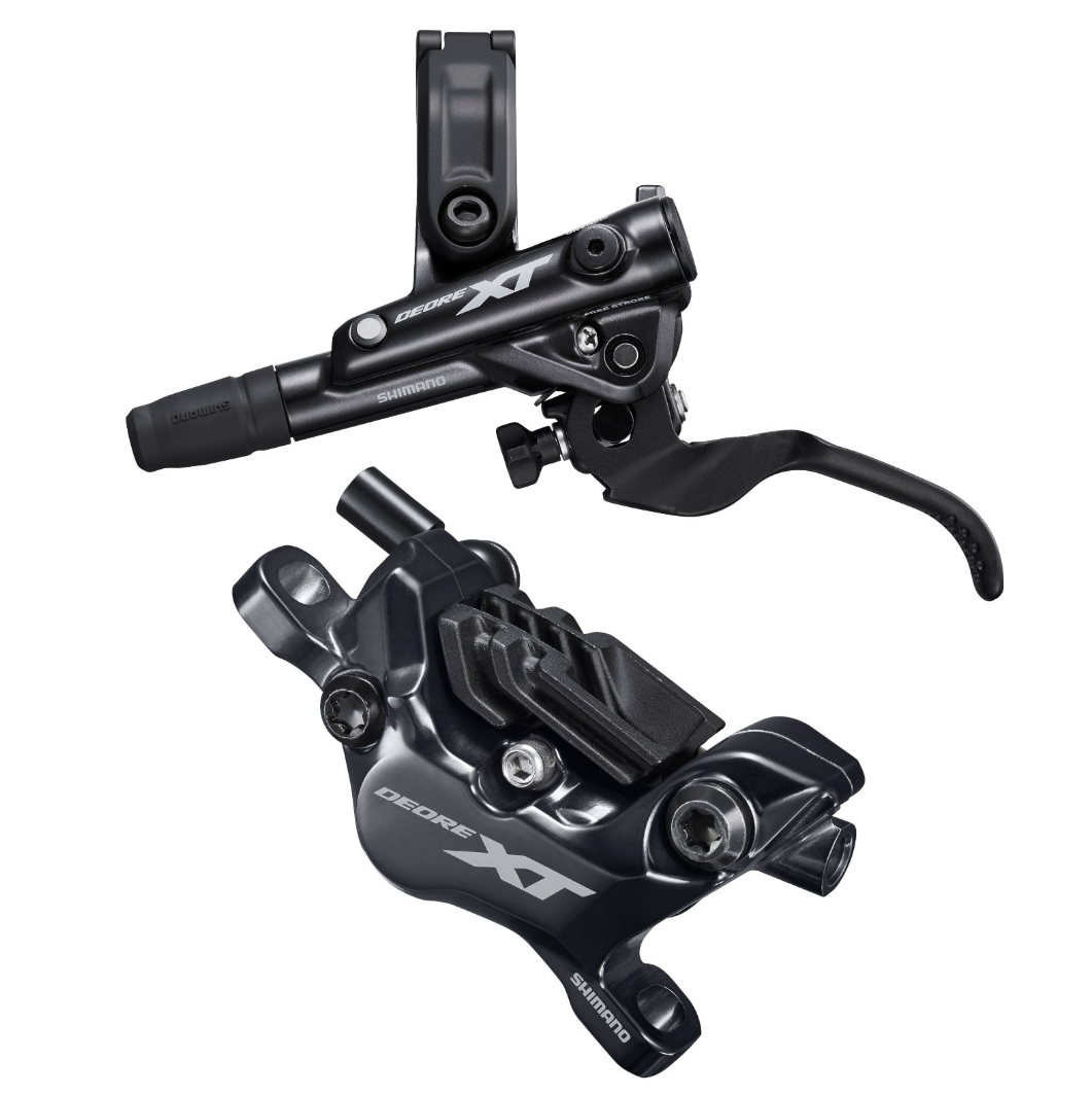 Hamulec Tylny SHIMANO XT M8120 4 Tłoki Klocki Wentylowane