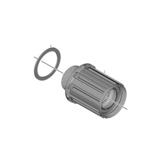 Freewheel body SHIMANO WH-R9170-C60 Type Shimano HG