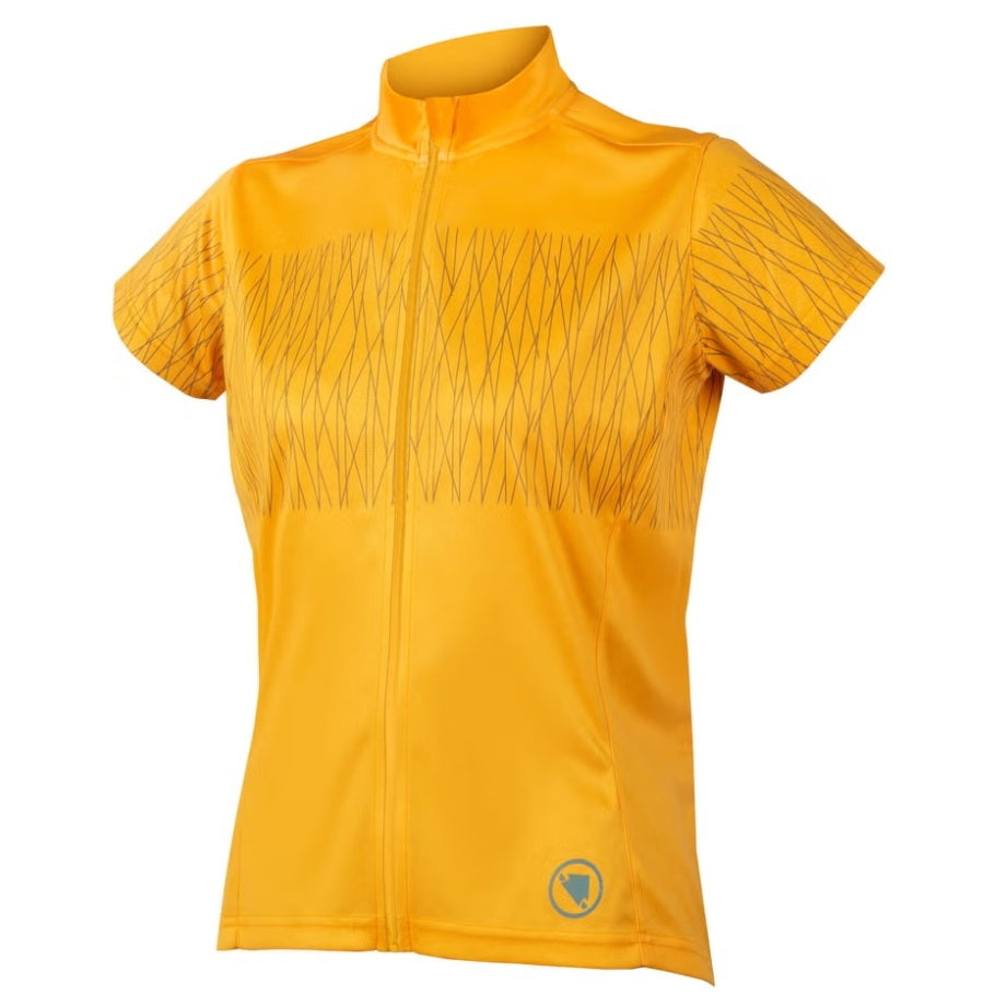 ENDURA HUMMVEE RAY II Women's Short Sleeve Jersey Orange