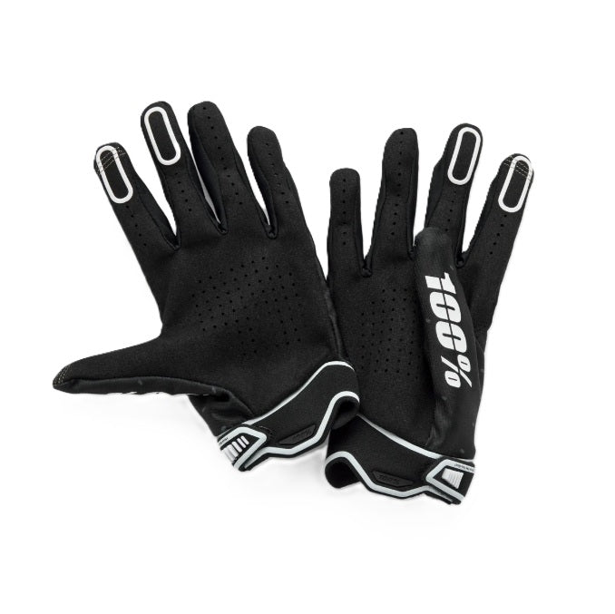 100% RIDEFIT Gloves Black