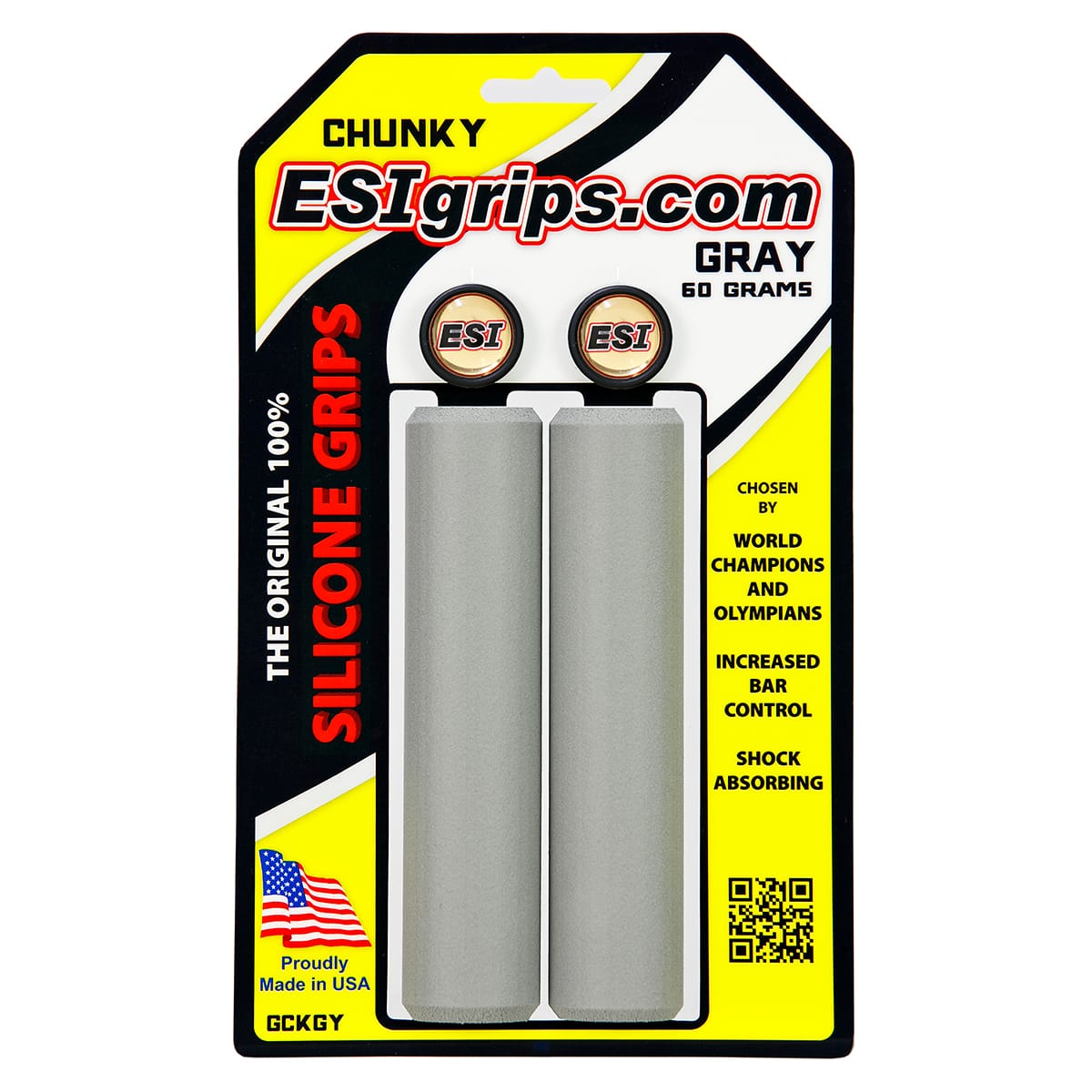 Chwyty ESI CHUNKY 130 mm Szary