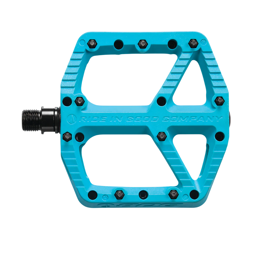 Płaskie pedały SDG COMP Composite Turquoise