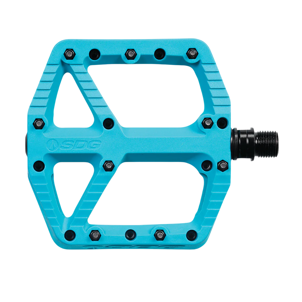 Płaskie pedały SDG COMP Composite Turquoise