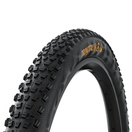 CONTINENTAL TRINOTAL Trail Grip 27.5x2.20 Opona bezdętkowa, miękka, czarna