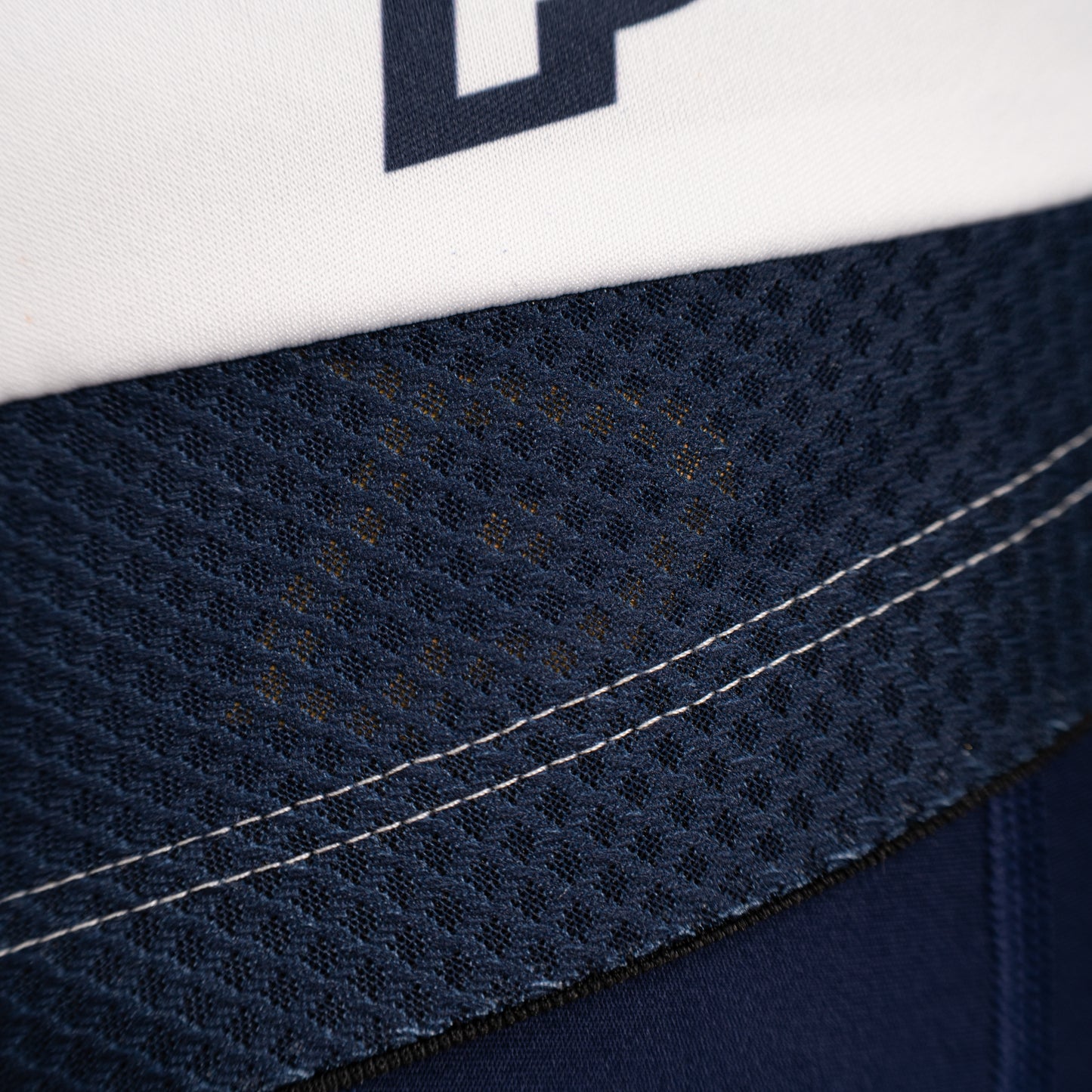 PROBIKESHOP Short-Sleeved Jersey Navy/White