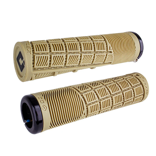Chwyty ODI REFLEX XL Lock-on 135 mm Beige