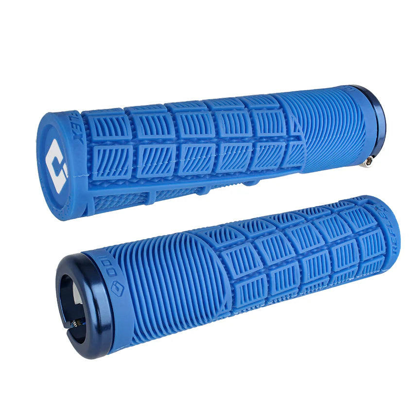 Chwyty ODI REFLEX XL Lock-on 135 mm Niebieski