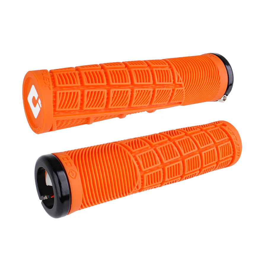 ODI REFLEX V2.1 Lock-on grips 135 mm Orange