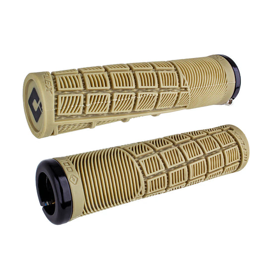 Chwyty ODI REFLEX V2.1 Lock-on 135 mm beżowe