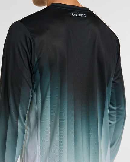 DHARCO RACE MIDNIGHT PRISM Long Sleeve Jersey Green