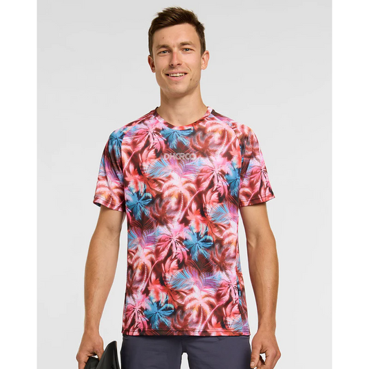 DHARCO NEBULA Koszulka z krótkim rękawem różowa