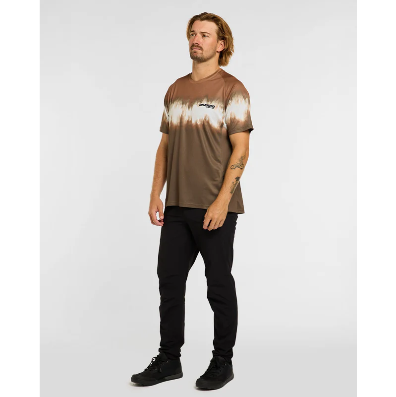 DHARCO DUNE Jersey z krótkim rękawem brązowy