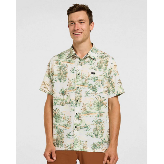 Koszulka techniczna DHARCO TECH PARTY LOST Beige/Khaki