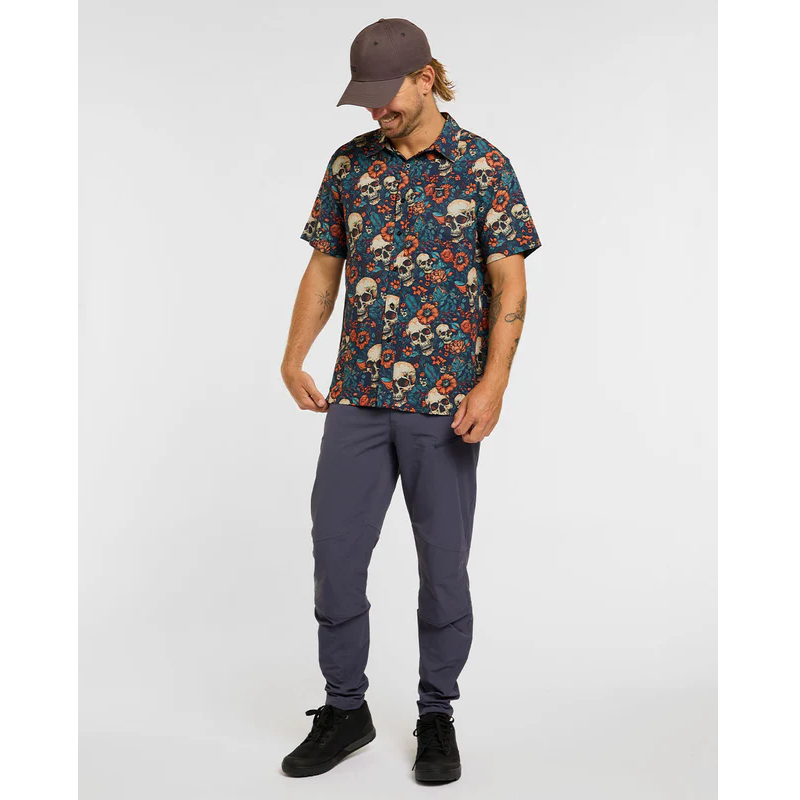 Technical shirt DHARCO TECH PARTY SKULLDUGGERY Blue