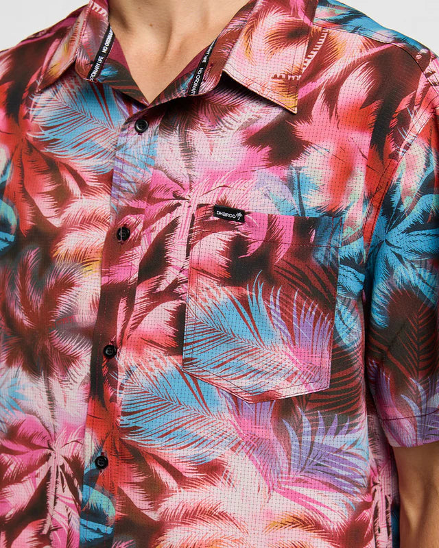 Technical shirt DHARCO TECH PARTY NEBULA Pink