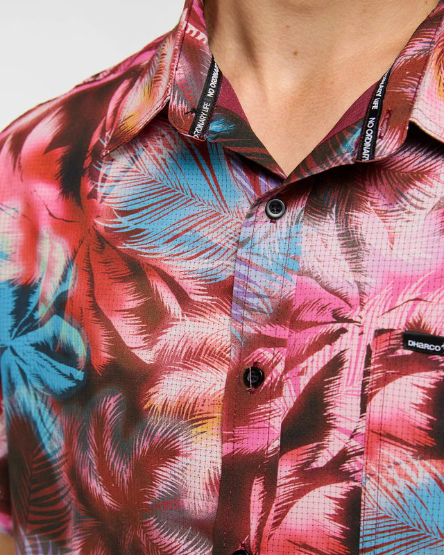 Technical shirt DHARCO TECH PARTY NEBULA Pink