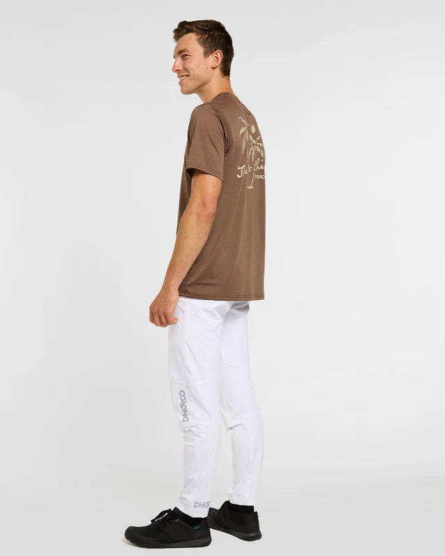 T-Shirt DAHRCO TECH HUSK Short Sleeve Brown
