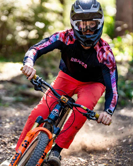 DHARCO RACE NEBULA Long Sleeve Jersey Black