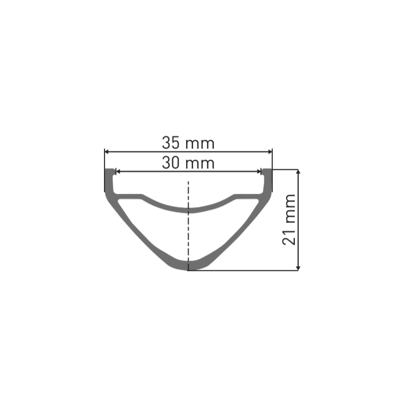 DT SWISS FR 541 27.5'' 30 mm Rim Black